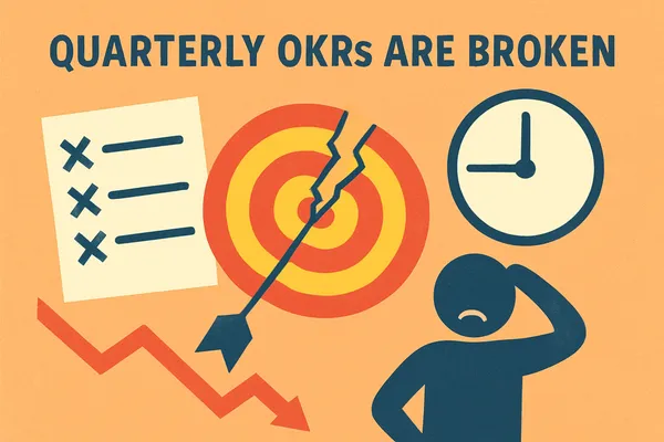 Quarterly OKRs Are Broken